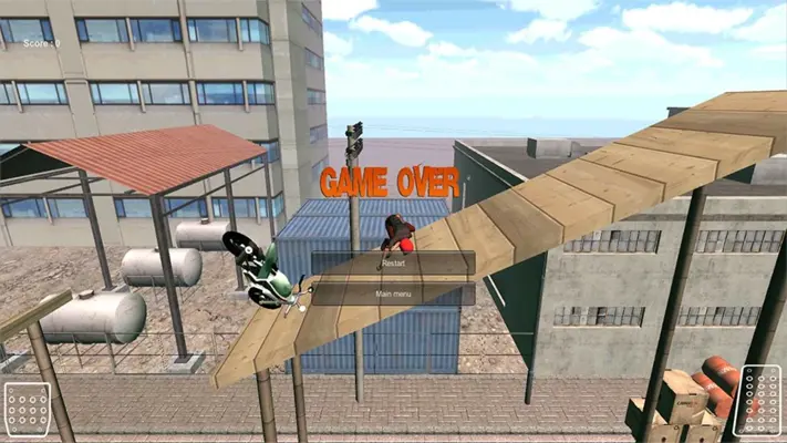 Motorbike Stuntman android App screenshot 0