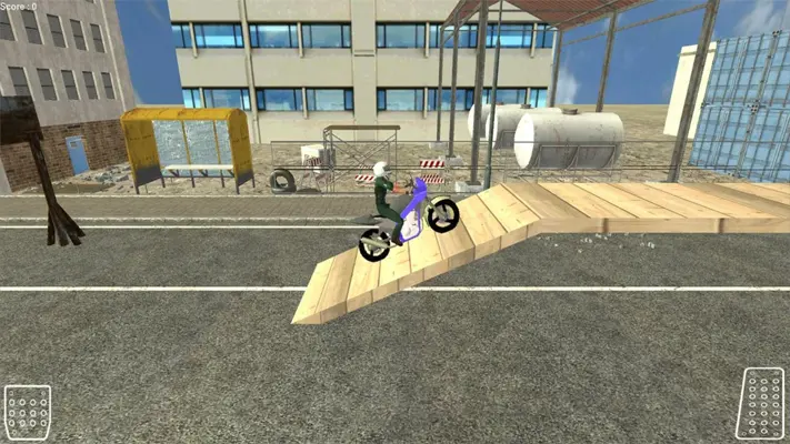 Motorbike Stuntman android App screenshot 13