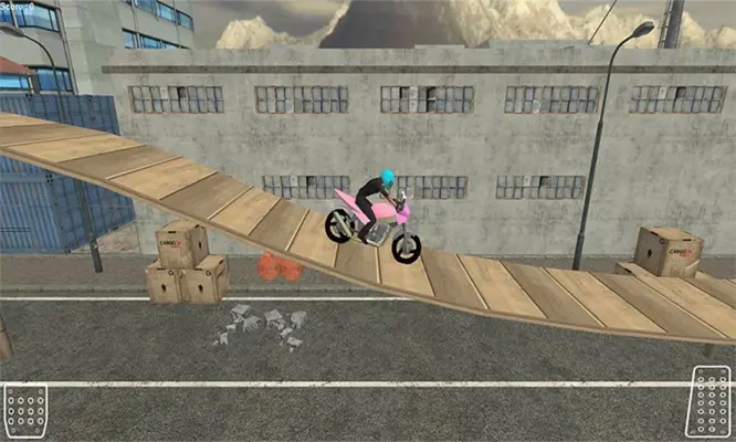 Motorbike Stuntman android App screenshot 19